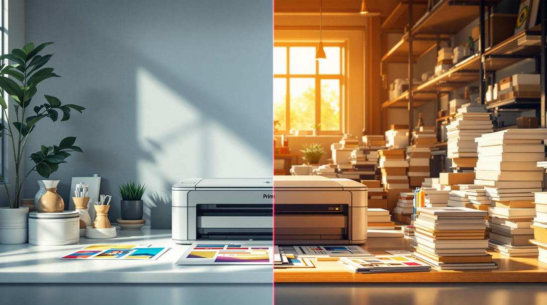 Print-on-Demand vs Traditional Printing: Carbon Impact